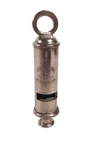 Vintage J Hudson & Co The Emca Boy Scouts Be Prepared Whistle Made in England GSW Scouting