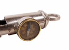 Vintage J Hudson & Co The Emca Boy Scouts Compass Whistle Made in England GSW Scouting