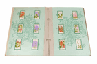 Vintage Kensitas Flowers Cigarette Card Album c/w Set of 60 Silks Circa 1930s