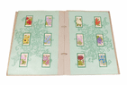 Vintage Kensitas Flowers Cigarette Card Album c/w Set of 60 Silks Circa 1930s