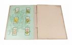 Vintage Kensitas Flowers Cigarette Card Album c/w Set of 60 Silks Circa 1930s