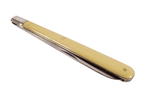 Vintage Kitchen German Folding Boentgen & Sabin Solingen Germany Bonsa Melon Tester Knife Ivorine