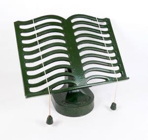 Vintage Kitchen Green Victor England Cast Iron Cookery Recipe Book Stand Robert Welch Tablet IPad