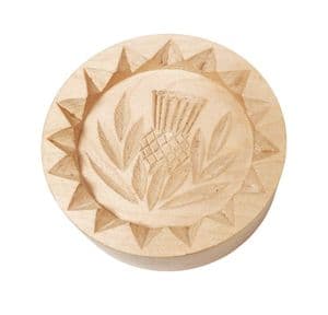 Vintage Kitchen J & I Crichton Braemar Scotland Shortbread Round Biscuit Mould Mold Scottish Thistle