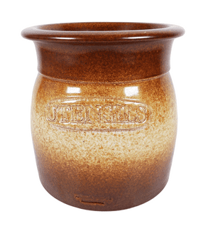 Vintage Kitchen Large Utensil Jar Hand Thrown Irish Studio Kiltrea Bridge Pottery Enniscorthy