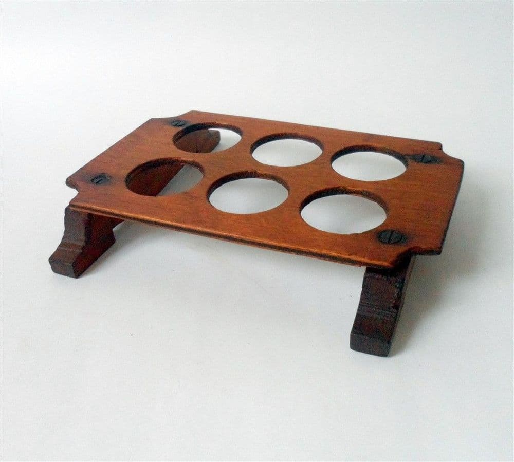 Primitive Egg Rack Vintage Kitchen Primitive Free Standing Wooden Egg Rack Holder Tray ...