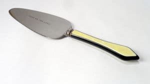 Vintage Kitchen Seek Ye The Lord Stainless Steel Pie Tart Knife Server Fruit Cake Religious 1930s