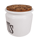 Vintage Kitchen T G Green Church Gresley Pottery England Spectrum Biscuits Storage Cookie Jar