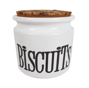 Vintage Kitchen T G Green Church Gresley Pottery England Spectrum Biscuits Storage Cookie Jar