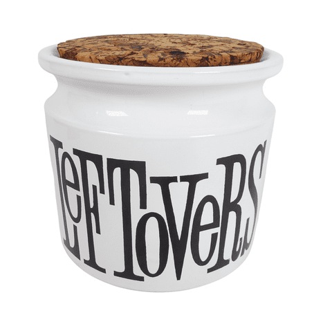 Vintage Kitchen T G Green Church Gresley Pottery England Spectrum Leftovers Storage Jar Canister