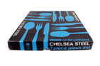 Vintage Kitchen Tableware Cutlery Boxed Viners Sheffield Chelsea Steel 7 Piece Place Set 1960/70s