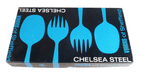 Vintage Kitchen Tableware Cutlery Boxed Viners Sheffield Chelsea Steel Salad Servers 1960/70s