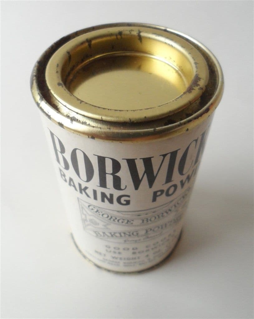 Vintage Kitchen Tin Borwick s Baking Powder Borwick & Sons Ltd
