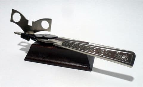 Vintage Kitchen Utensil Metal Black Gnat Safety Tin Can Bottle Handy Opener Butterfly Type Camping