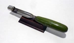 Vintage Kitchen Utensil Tool Green Apple Corer Stainless Sheffield England Circa 1940s Fruit