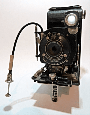 Vintage Kodak New York USA No.1 Pocket Autographic A120 120 Roll Film Folding Camera Circa 1920s