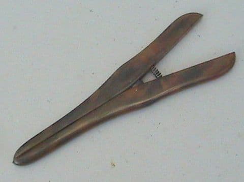 Vintage Ladies Fashion Faux Tortoiseshell Glove Stretchers 7.125" length Circa 1930s