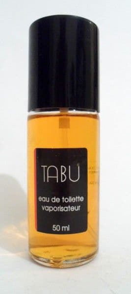 Vintage Ladies Fragrance Perfume Tabu by Dana EDT Eau de Toilette 50ml No Box