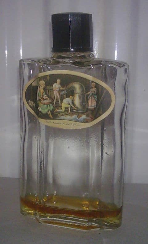 Vintage Ladies Perfume Scent Bottle Fine Preparation English Lavender Cologne Circa 1930s