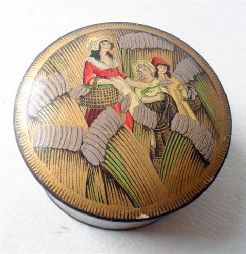 Vintage Ladies Yardley 8 New Bond St 33 Old Bond Street London Lavender Natural Face Powder Box Circa 1930/31 (Unused as New) Art Deco Living