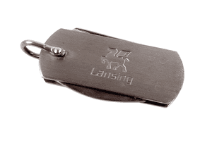 Vintage Lansing Bagnall Forklift Truck Company Sheffield Folding Pocket Knife Opener Screwdriver