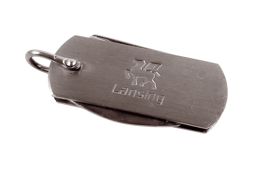 Vintage Lansing Bagnall Forklift Truck Company Sheffield Folding Pocket Knife Opener Screwdriver