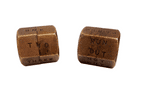 Vintage Large Handmade Brass Nut & Bolt How's That Owzthat Cricket Dice Game c/w Instructions 1940s