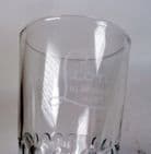Vintage Lion Brewery Blackburn Ales GR 478 George VI Pint Glass 1940s St Helens Mark Pub Bar WW2