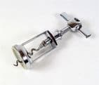 Vintage Mechanical Chrome Plated Rollover Locking Collar Frame Corkscrew Geschuetzt German Reg Des