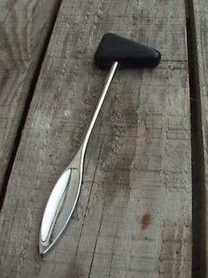 Vintage Medical Reflexology Tool Reflex Hammer Percussor Registered Design Taylor Pattern 1930s