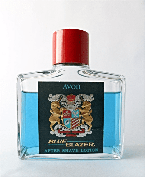 Vintage Mens 170cc 170ml Avon Blue Blazer Aftershave After Shave Lotion 1960s 1970s