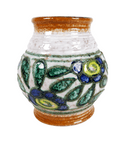 Vintage Mid Century GDR East German Strehla Keramik Saxony Art Pottery Vase 1960/1970s 1429 Textured
