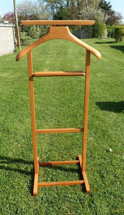 Vintage Mid Century Italian Brevettato Clothes Valet Butler Stand Ico Parisi Suit Dress Boy