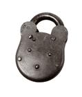 Vintage Military 1945 WW2 Air Ministry Walsall Locks & Cartgear Ltd No4 Padlock Working c/w Key