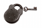 Vintage Military 1945 WW2 Air Ministry Walsall Locks & Cartgear Ltd No4 Padlock Working c/w Key