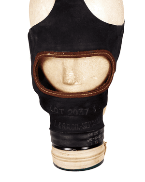 Vintage Military Cased 1937 WW2 British Civilian Large Adults Gas Mask Respirator L & B R Co