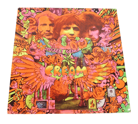 Vintage Music 1966 CREAM Disraeli Gears Reaction 594003 UK PRESS VINYL LP Album Record