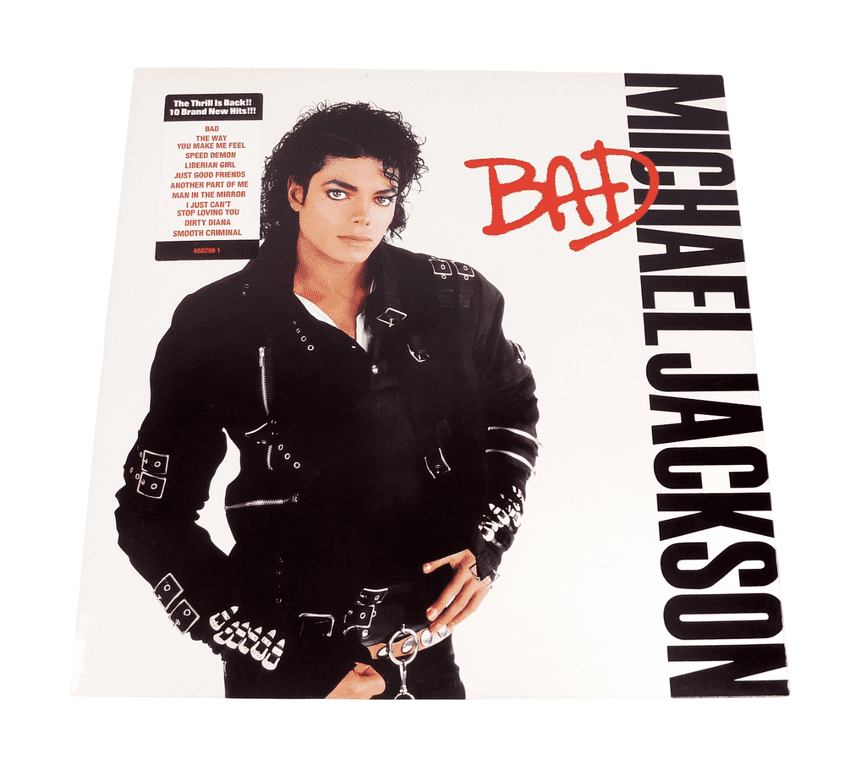 Vintage Music 1987 Michael Jackson Bad Epic Records 450290 1 UK PRESS VINYL LP Gatefold Album