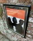 Vintage Music Framed Signed 2014 New Order Kevin Cummins Manchester Exhibition Gallery Poster Red