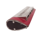 Vintage Music Red Hohner Elite Marine Band Tear Drop Harmonica Mouth Organ Key G Circa 1930s