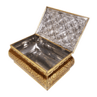 Vintage Nabisco Frears Woodgate Leicester England Jewelled Casket Biscuit Tin