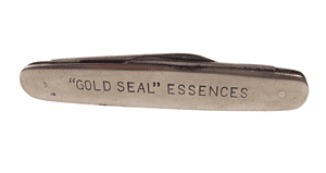 Vintage NON XLL Joseph Allen Sheffield Gold Seal Essences Clayton Jowett Liverpool Pocket Pen Knife