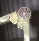 Vintage Old School Days English Solid Brass Helix 1905 Patent Drawing Pencil Compass 1910s