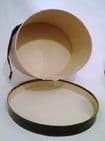 Vintage Oval Hat Box Advertising F L Spring Queen Street Blackpool Circa 1950s