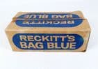 Vintage Packaging Washing Laundry Reckitt's Bag Blue Trade Box c/w 3 Dolly Bag Reckitt Coleman Hull