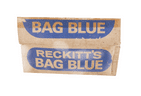 Vintage Packaging Washing Laundry Reckitt's Bag Blue Trade Box c/w 3 Dolly Bag Reckitt Coleman Hull