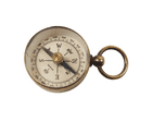 Vintage Pathfinder 'Ambleside' Souvenir Leather Case Watch Fob Compass Walking Map Reading Military