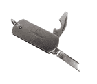 Vintage Pilatus PC-9 Training Aircraft Plane Sheffield Folding Pocket Knife Opener Screwdriver