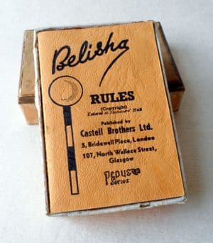 Vintage Playing Card Game Belisha Pepys Series Castell Brothers Ltd London & Glasgow Rule Book 1930s Rummy Road Safety Signs