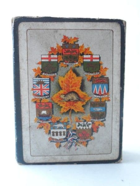 Vintage Playing Cards Souvenir of Canada Ocean to Ocean NS 52 Views W J Gage & Co Limited Toronto